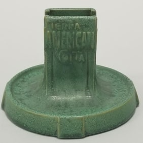 TECO rare advertising match holder 3 3/4"H 5 1/2W W