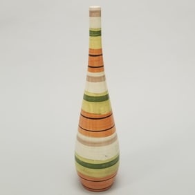 Red Wing pottery vase: designed by Charles Murphy M-3006 - 16 1/4"H