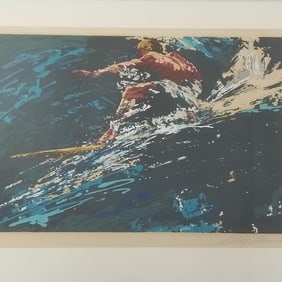Leroy Neiman pencil signed & numbered 180/300 lithograph: framed 28 1/2"H 36 1/2"W O.D.