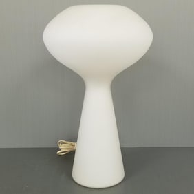 Lisa Johansson-Pape- Finnish- glass mushroom lamp for Iittala- 17 1/2"H