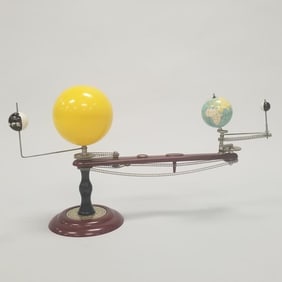 Trippensee Planetarium Co. science lab globe 14"H 22"L 7"W