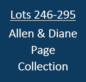 LOTS 246-295 Alan & Diane Page Collection