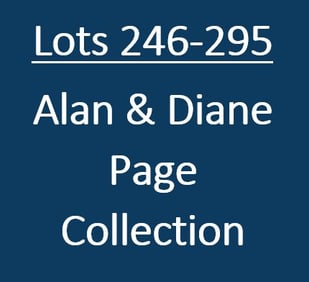 LOTS 246-295 Alan & Diane Page Collection