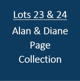 Lots 23 & 24: Alan & Diane Page Collection