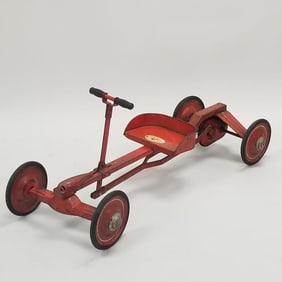 Parsons Modern Speedy Irish Mail 4-wheeler (missing one hubcap) 20"H 48"L 20"W