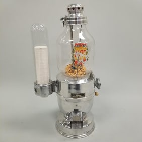 Cebco Products Co. coin operated peanut machine "Eat 'Em Hot"- 24 1/4"H 13"W- working condition