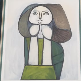 Pablo Picasso lithograph pencil signed "Collection Marina Picasso" & numbered 351/500 with 2 blind