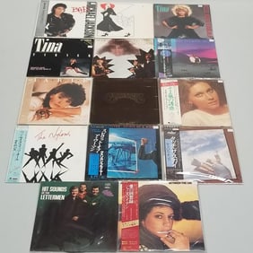 14 record albums incl some Japan press: Michael Jackson, Tina Turner, Marie Osmond (Promo ?), Nylons