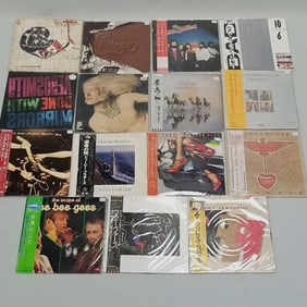 15 record albums mostly Japan press: Bee Gees, The Doobie Brothers, Chicago, Bob Seger, etc.