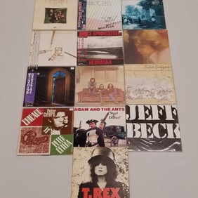 13 record albums some Japan press- Cream, Aerosmith, Paul McCartney, Bruce Springsteen, CSN, Buffalo