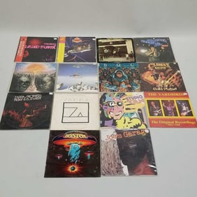 14 record albums some Japan press- CCR, Yes, Night Ranger, Grand Funk Railroad, Moody Blues,