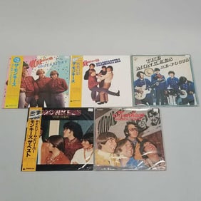 5 Monkees record albums some Japan press- Golden Story, Headquarters, Refocus, Golden Album, &The
