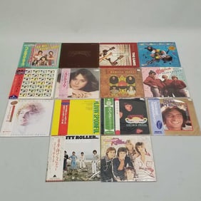 14 record albums some Japan press- Mama & Papas, Monkees, Lovin' Spoonful, Carpenters, Barry