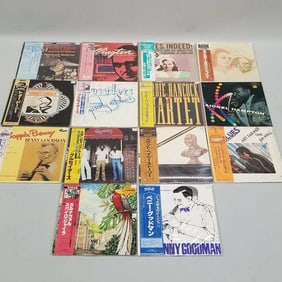 14 Jazz/Blues record albums some Japan press- Count Basie, Duke Ellington, Crusaders, Tommy Dorsey,