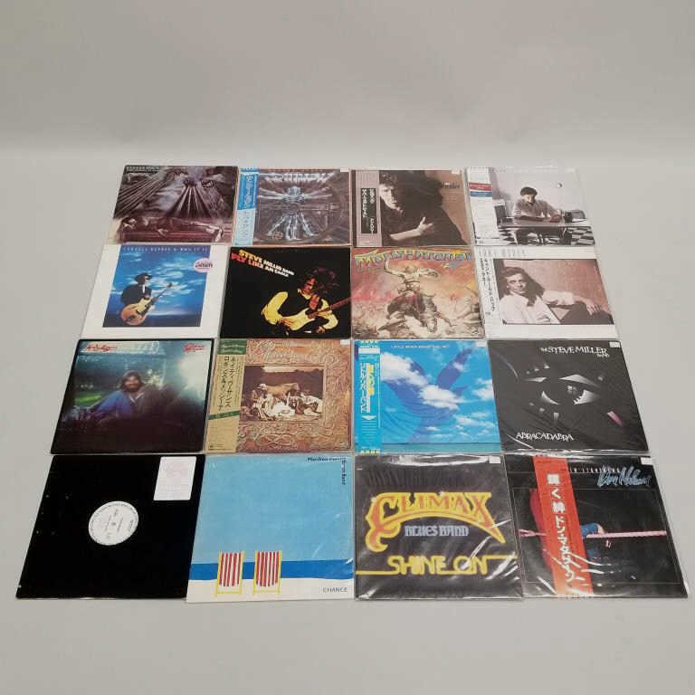 16 record albums some Japan press- Don McClean, Steely Dan, Don Henley, Steve Miller, Little River: 16 record albums some Japan press- Don McClean, Steely Dan, Don Henley, Steve Miller, Little River Band
