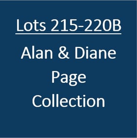 Lots 215-220B: Alan & Diane Page Collection
