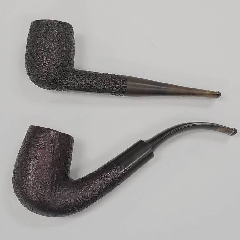 2 English pipes: Dunhill 6120 Briar & Old England- 6" longest (1 of 11)
