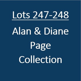Lots 247-248: Alan & Diane Page Collection