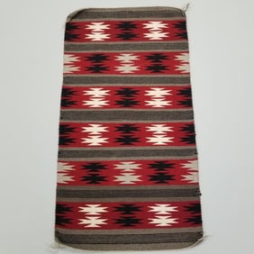 Navajo rug- Ganado- weaver Brenda Allen- Roundrock, AZ- 23 1/2" x 45"