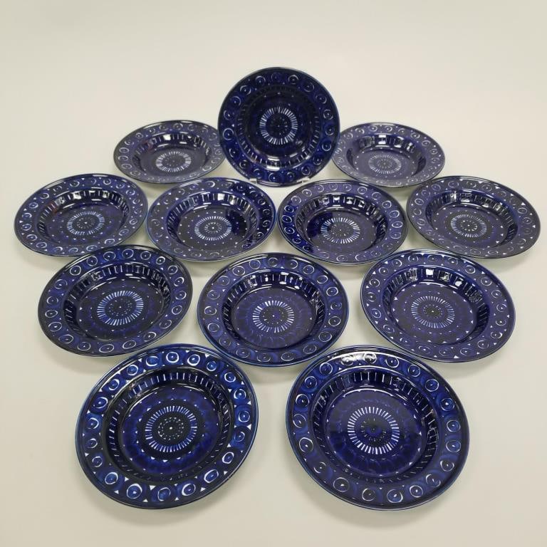12 Arabia Finland bowls- 1 1/2"H 9"D: 12 Arabia Finland bowls- 1 1/2"H 9"D