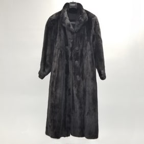 Harve Benard American Legend Ranch mink coat (2 security closures broke, liner separation) 46"L 24"
