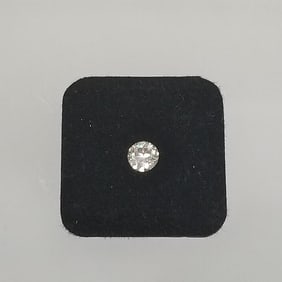 Loose 0.62ct natural euro-cut diamond with appraisal