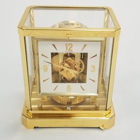 Le Coultre Atmos clock- 9 1/4"H 8 1/4"W 6 1/4"D