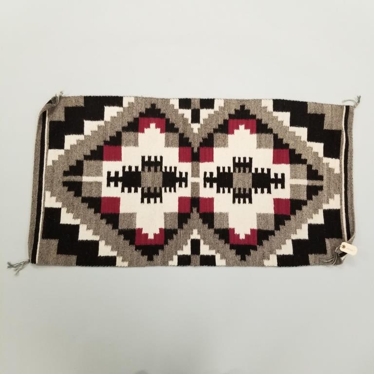 Navajo rug- 25" x 50": Navajo rug- 25" x 50"
