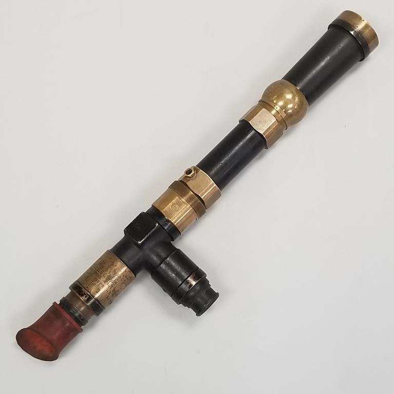 1920 U.S. Navy stamped telescope (working optics) 6"H 25 1/2"L 2 3/4"D (1 of 18)