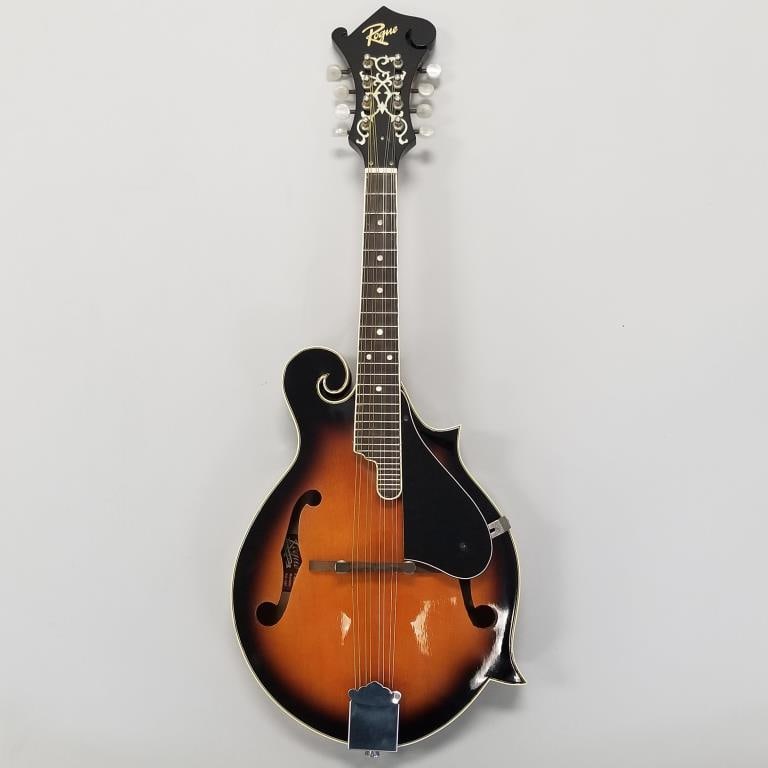 Rogue mandolin F model RM-100F (neck repair?) no case- 27 3/4"L 10 3/4"W (1 of 16)