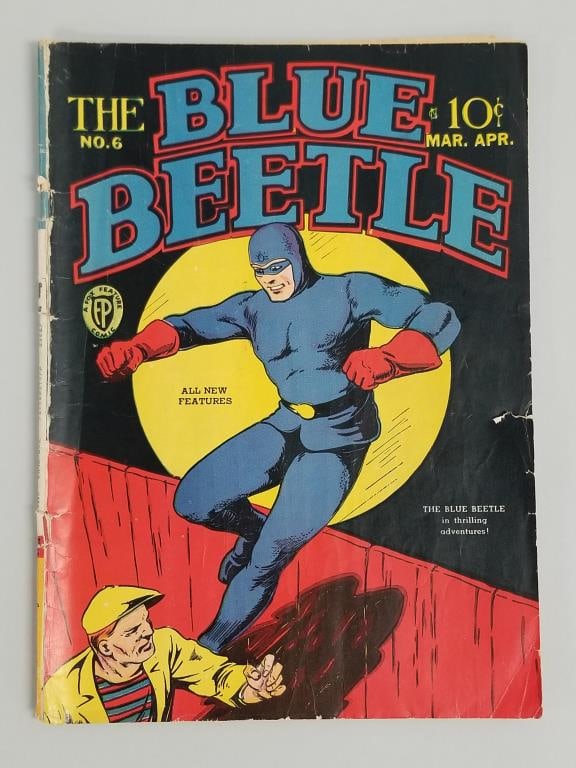 The Blue Beetle #6 comic book (Mar/Apr 1941) Fox Publications (1 of 14)