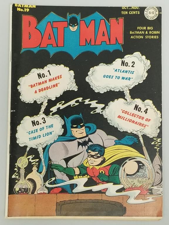 Batman #19 comic book (Oct/Nov 1943) DC (1 of 12)