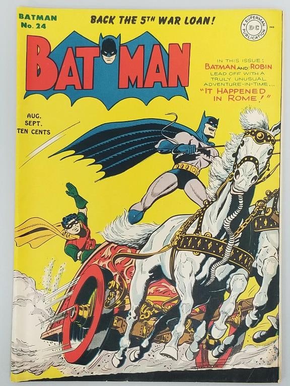 Batman #24 comic book (Aug/Sept 1944) DC (1 of 12)