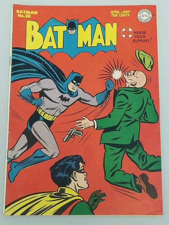 Batman #28 comic book (April/May 1945) DC (1 of 12)