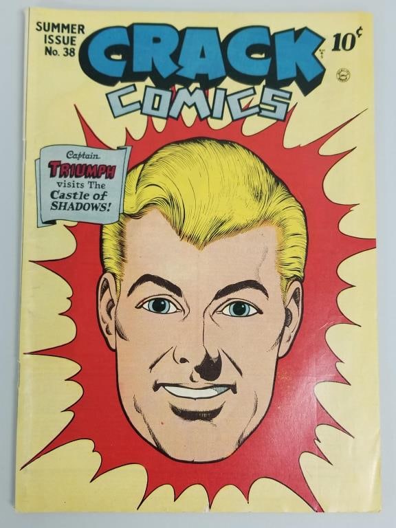 Crack Comics #38 comic book (Summer 1945) Quality- The Black Condor (1 of 13)