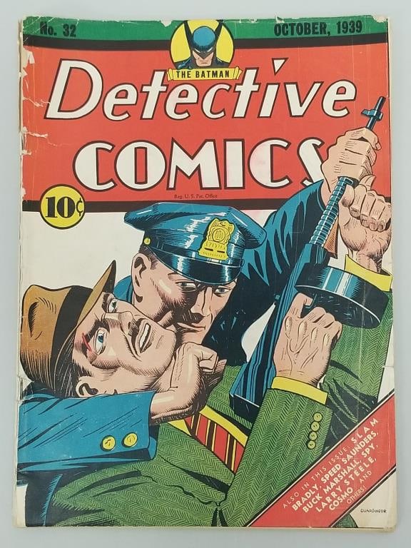 Detective Comics #32 comic book (Oct 1939) DC (1 of 20)