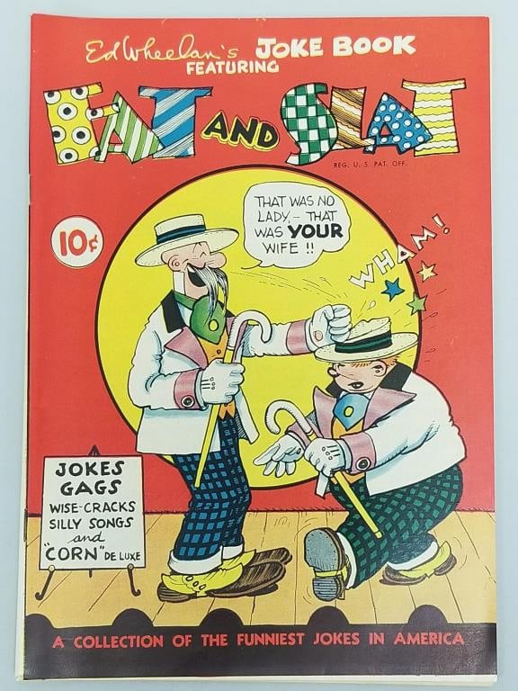 Ed Wheelan's Joke Book Featuring Fat and Slat (1944) All American- Wm. H. Wise (1 of 12)