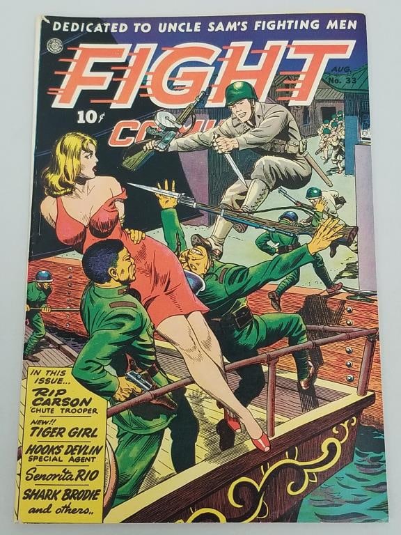 Fight Comics #33 comic book (Aug 1944) Fiction House (1 of 14)