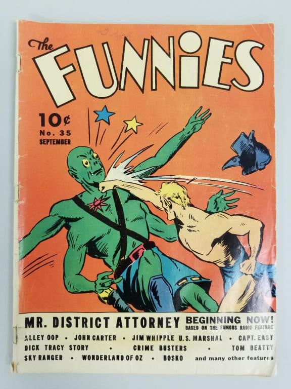 The Funnies #35 comic book (Sep 1939) Dell (1 of 17)