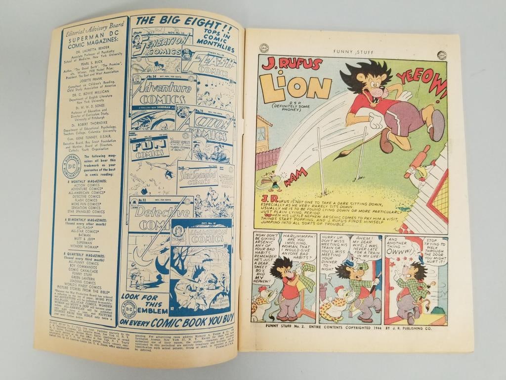Funny Stuff #2 comic book (Fall 1944) DC - 3
