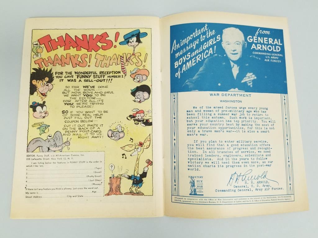 Funny Stuff #2 comic book (Fall 1944) DC - 5
