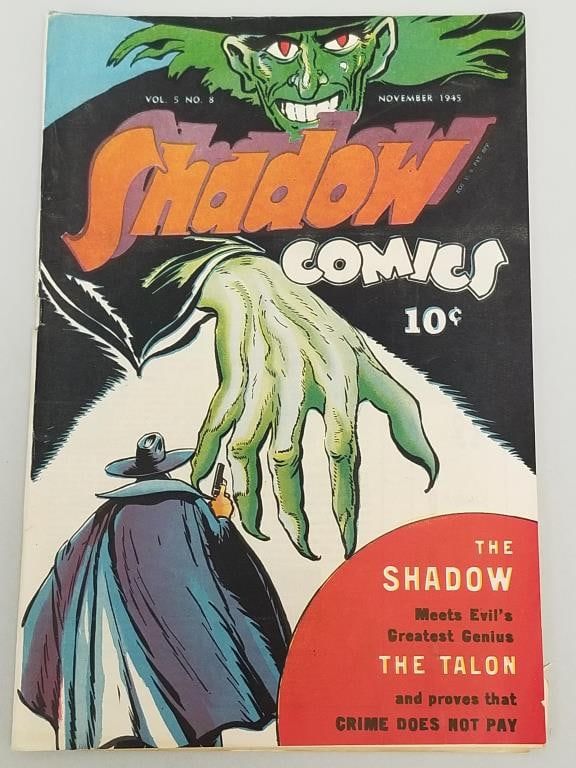 Shadow Comics Vol 5 #8 comic book (Nov 1945) Street & Smith (1 of 18)