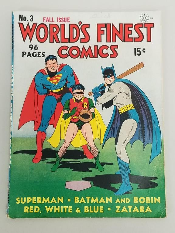 World's Finest Comics #3 comic book (Fall 1941) DC (1 of 16)
