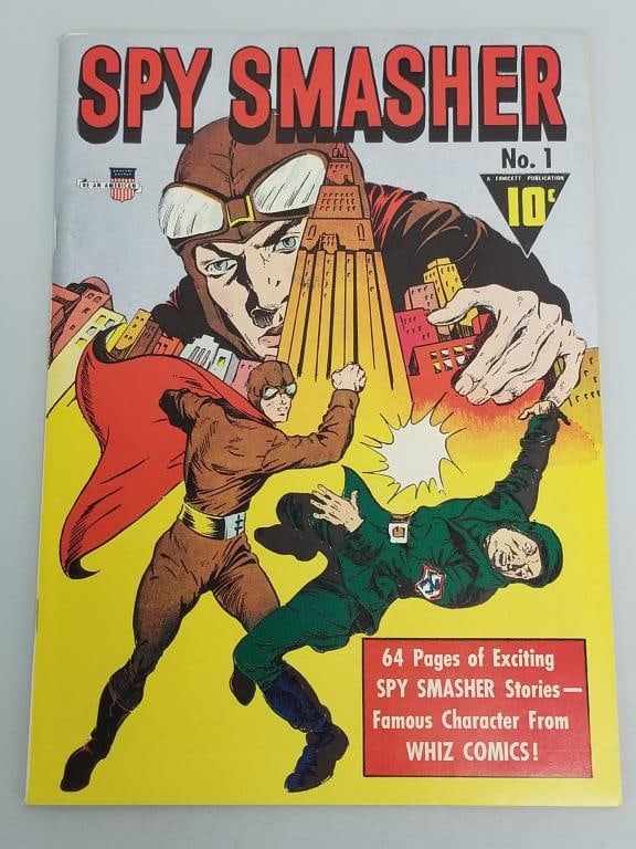 Spy Smasher #1 comic book (1941) Fawcett (1 of 10)