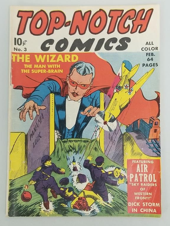 Top-Notch Comics #3 comic book (Feb 1940) M.L.J. (1 of 12)