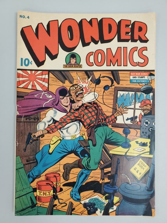 Wonder Comics Vol 2 #1 (#4) comic book (Feb 1945) Great Comics/ Nedor (1 of 13)