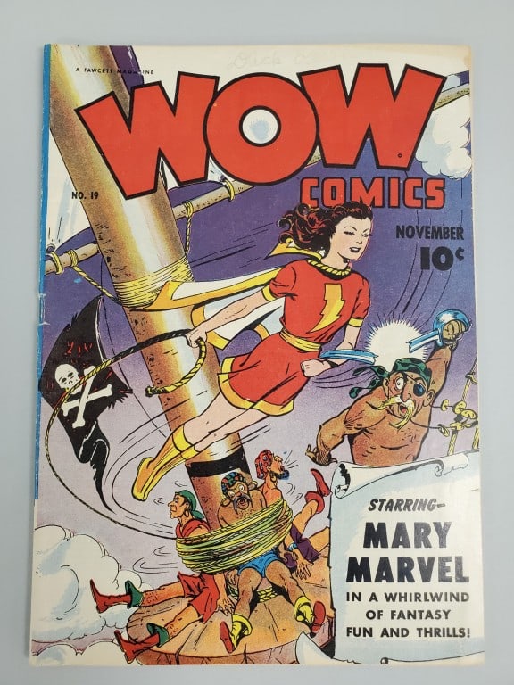 Wow Comics Vol 4 #19 comic book (Nov 1943) Fawcett (1 of 18)
