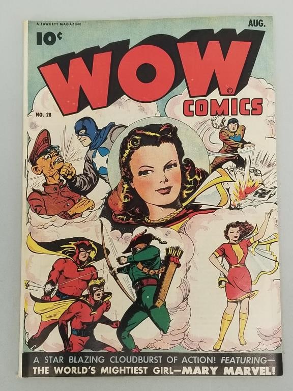 Wow Comics Vol 5 #28 comic book (Aug 1944) Fawcett (1 of 15)