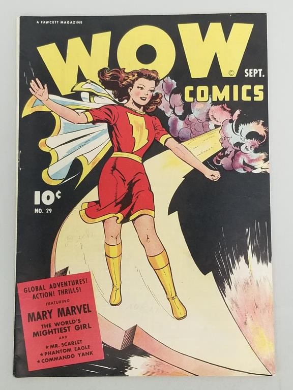 Wow Comics Vol 5 #29 comic book (Sep 1944) Fawcett (1 of 15)