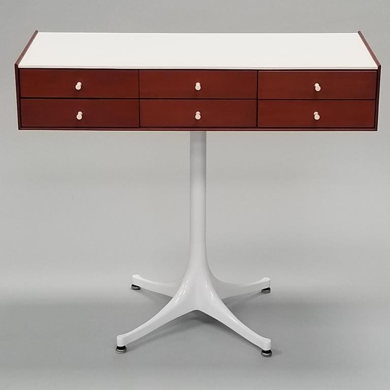 George Nelson for Herman Miller contemporary miniature chest/ jewelry cabinet with oval tag- 26 (1 of 13)